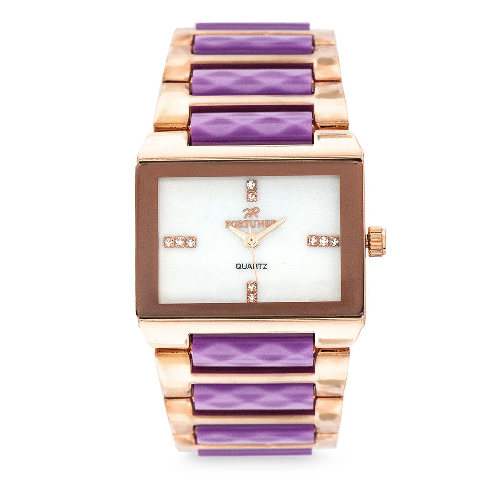 Fortuner Jam Tangan Analog Wanita Rosegold Water Resist Chloe
