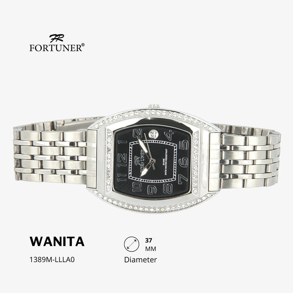 Fortuner Jam Tangan Fashion Analog Wanita Water Resistant Rantai Yevka
