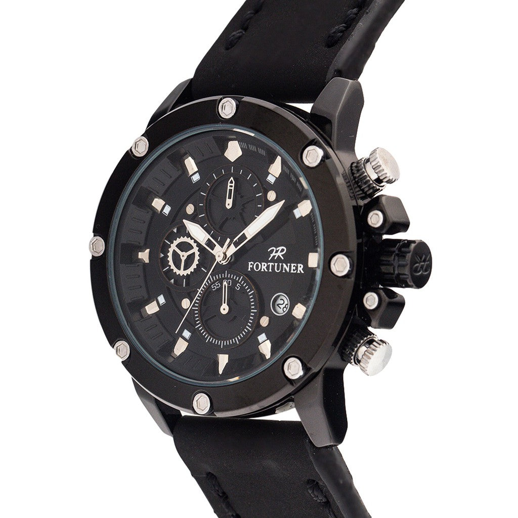 Fortuner Jam Tangan Analog Pria Chrono Water Resistant Aniceto