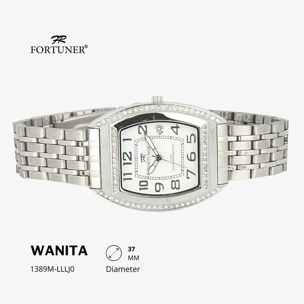 Fortuner Jam Tangan Fashion Analog Wanita Water Resistant Rantai Yevka