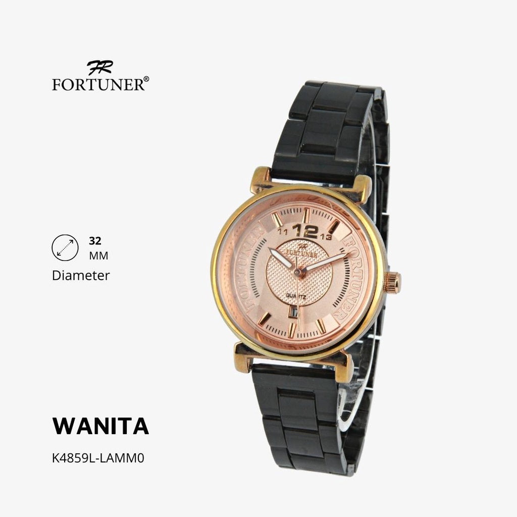 Fortuner Jam Tangan Analog Wanita Water Resistant Yocheved