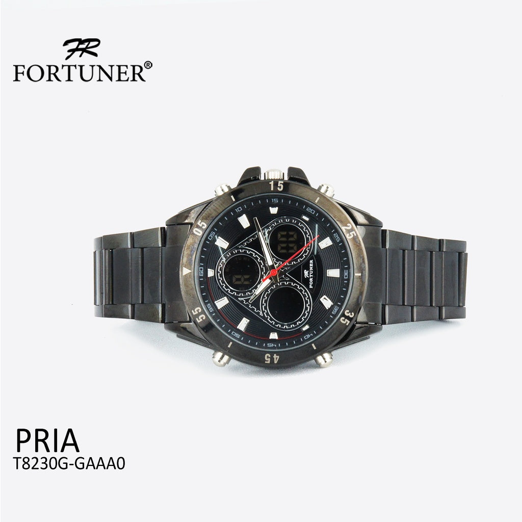 Fortuner Jam Tangan Digital Analog Pria Water Resistant Ford
