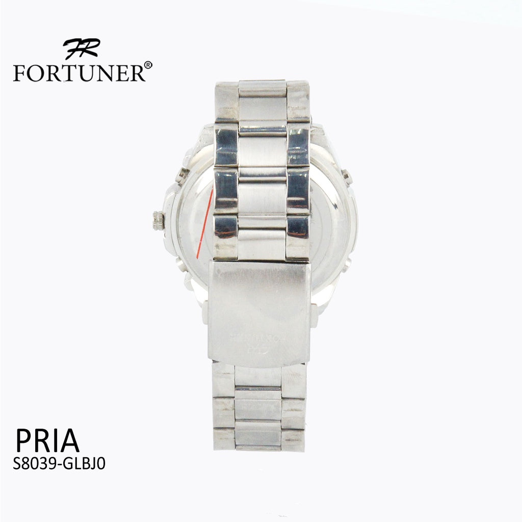 Fortuner Jam Tangan Digital Analog Pria Water Resistant Fabian