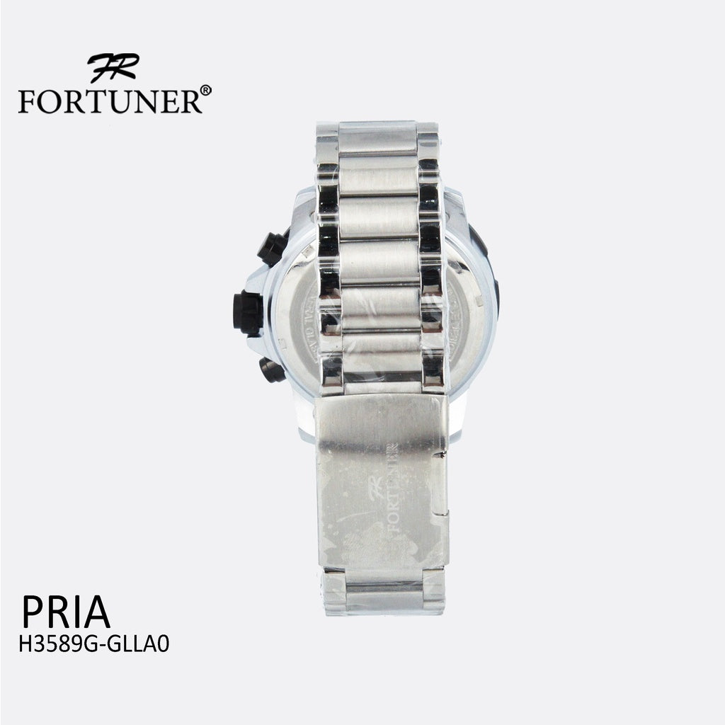 Fortuner Jam Tangan Analog Pria Chrono Water Resistant Donaldo