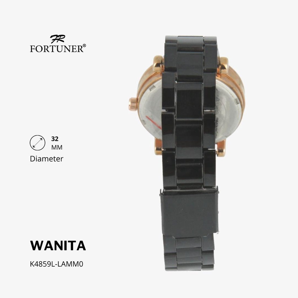 Fortuner Jam Tangan Analog Wanita Water Resistant Yocheved