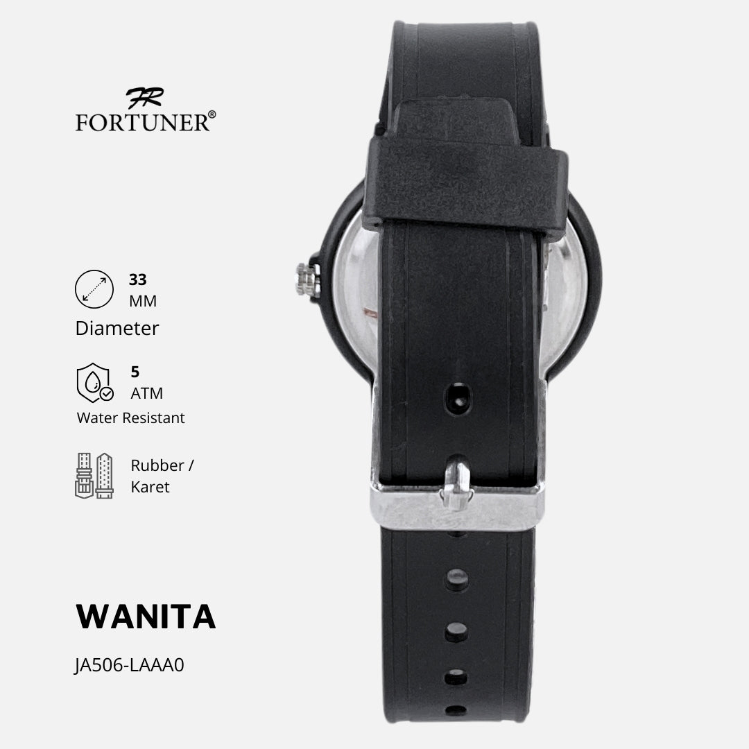 Fortuner Jam Tangan Analog Wanita Water Resistant Zvezdana