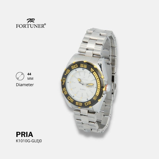 Fortuner Jam Tangan Analog Pria Water Resistant Fabio