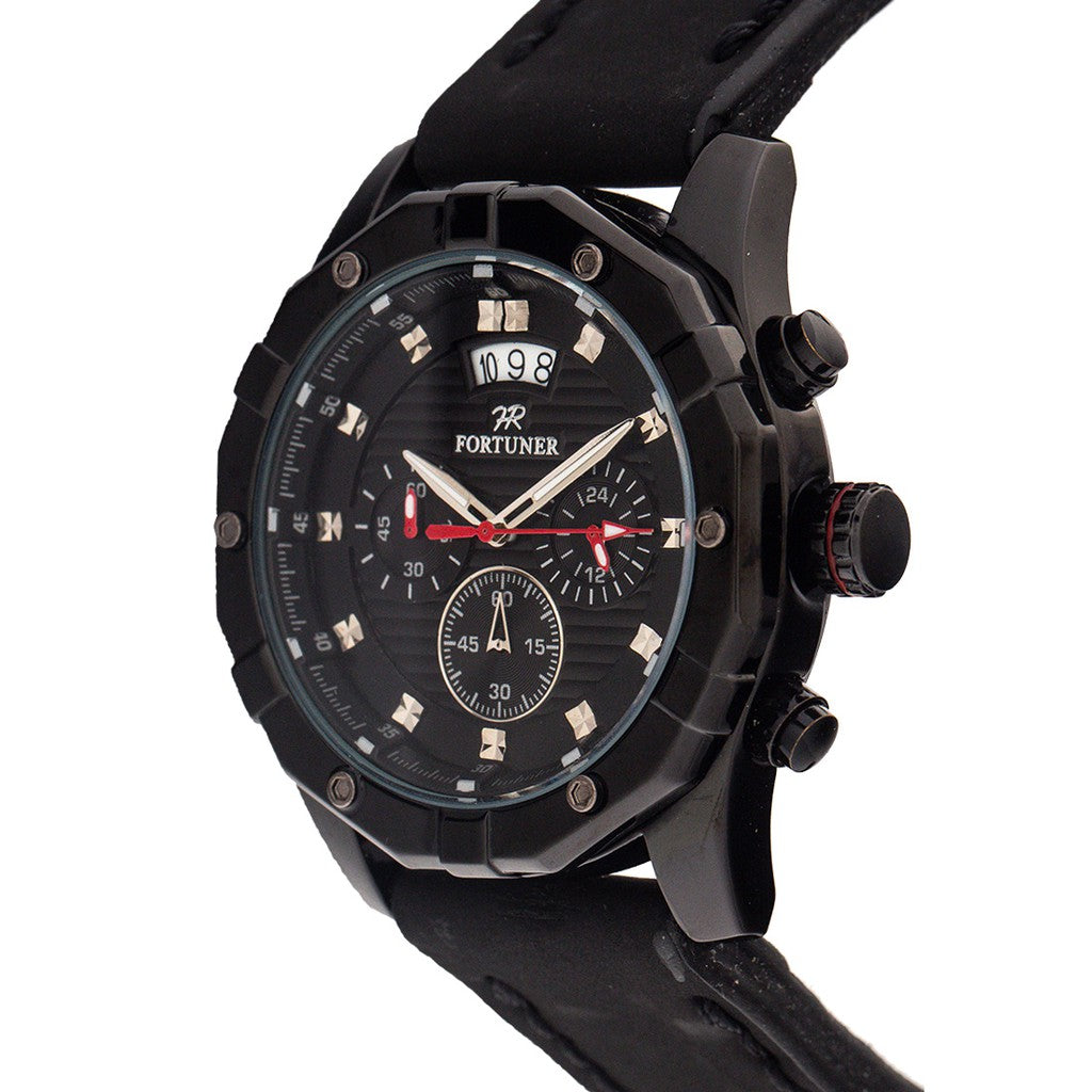 Fortuner Jam Tangan Analog Pria Chrono Water Resistant Allson