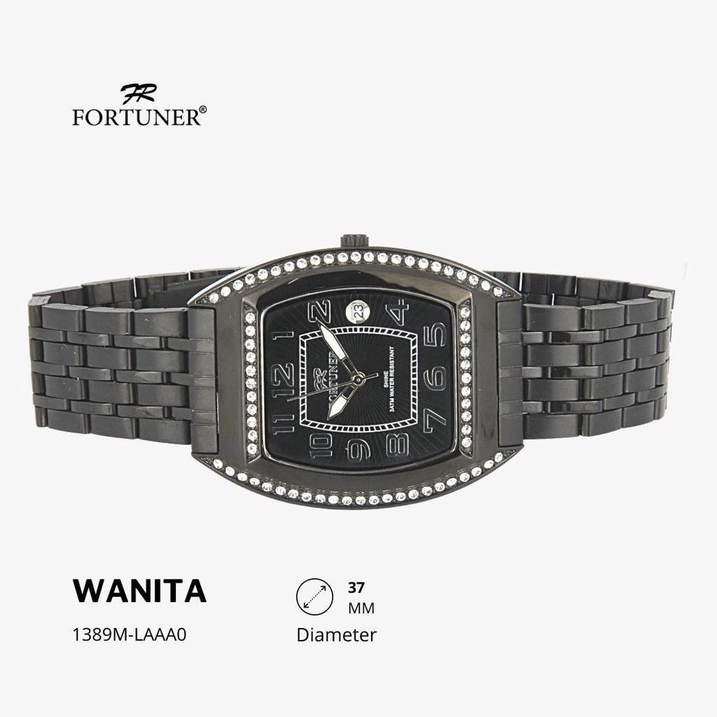 Fortuner Jam Tangan Fashion Analog Wanita Water Resistant Rantai Yevka