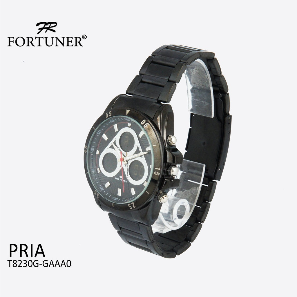Fortuner Jam Tangan Digital Analog Pria Water Resistant Ford