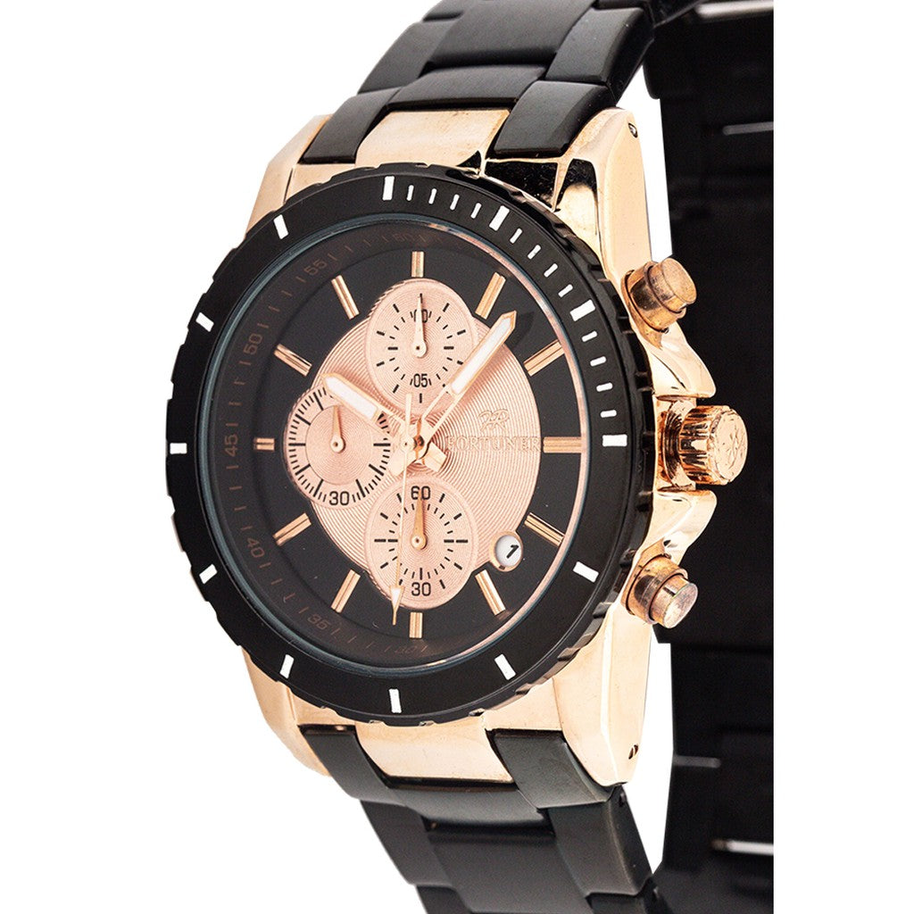 Fortuner Jam Tangan Analog Pria Chrono Water Resistant Atkins