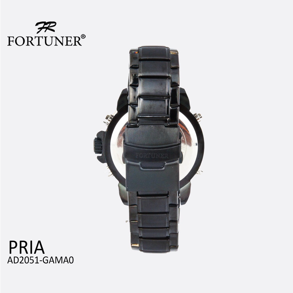 Fortuner Jam Tangan Digital Analog Pria Water Resistant Delles