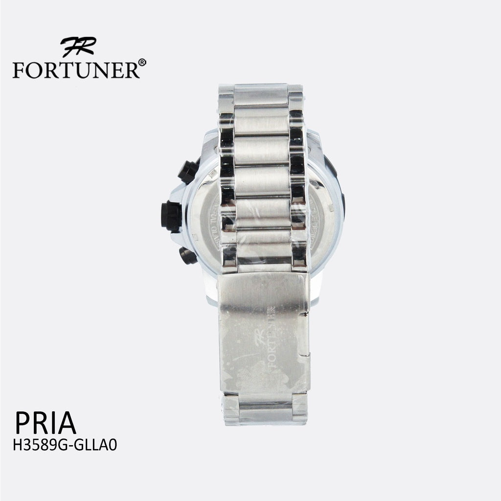 Fortuner Jam Tangan Analog Pria Chrono Water Resistant Donaldo