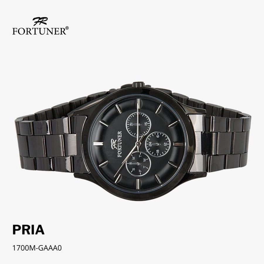 Fortuner Jam Tangan Pria Analog Water Resistant Tacitus
