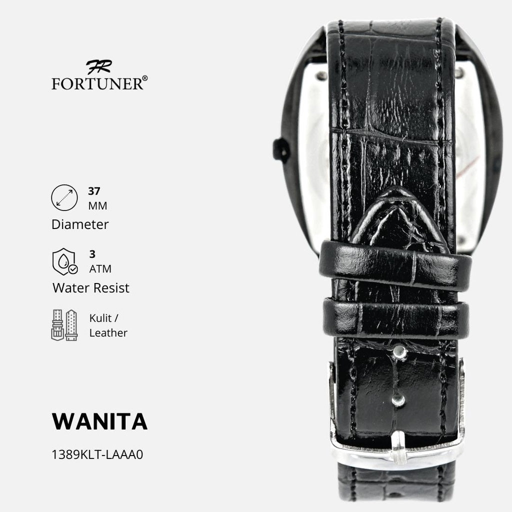 Fortuner Jam Tangan Fashion Analog Wanita Water Resistant Rantai Yevka