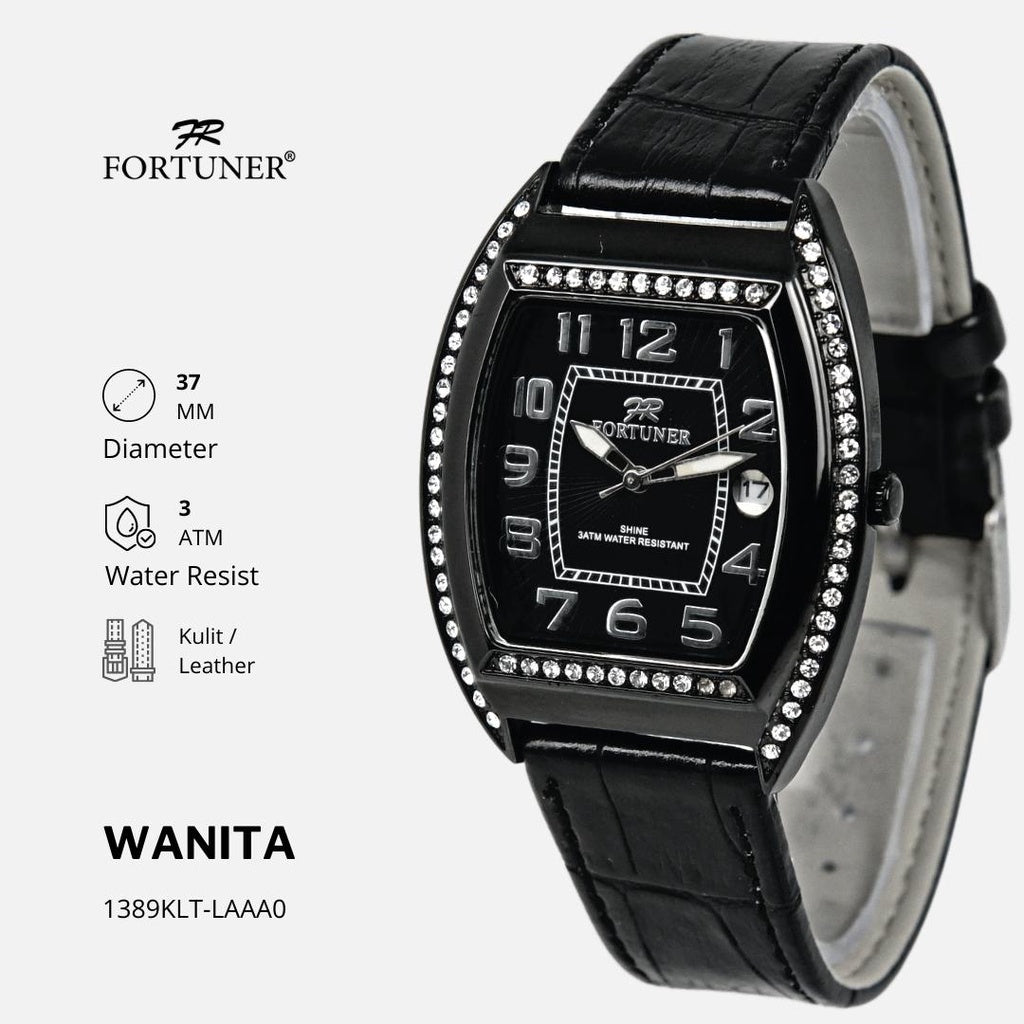 Fortuner Jam Tangan Fashion Analog Wanita Water Resistant Rantai Yevka