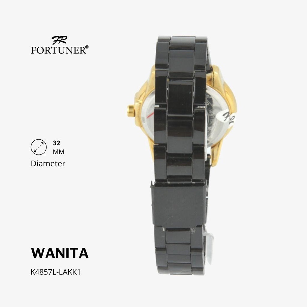 Fortuner Jam Tangan Couple Analog Water Resistant Gold Alterio