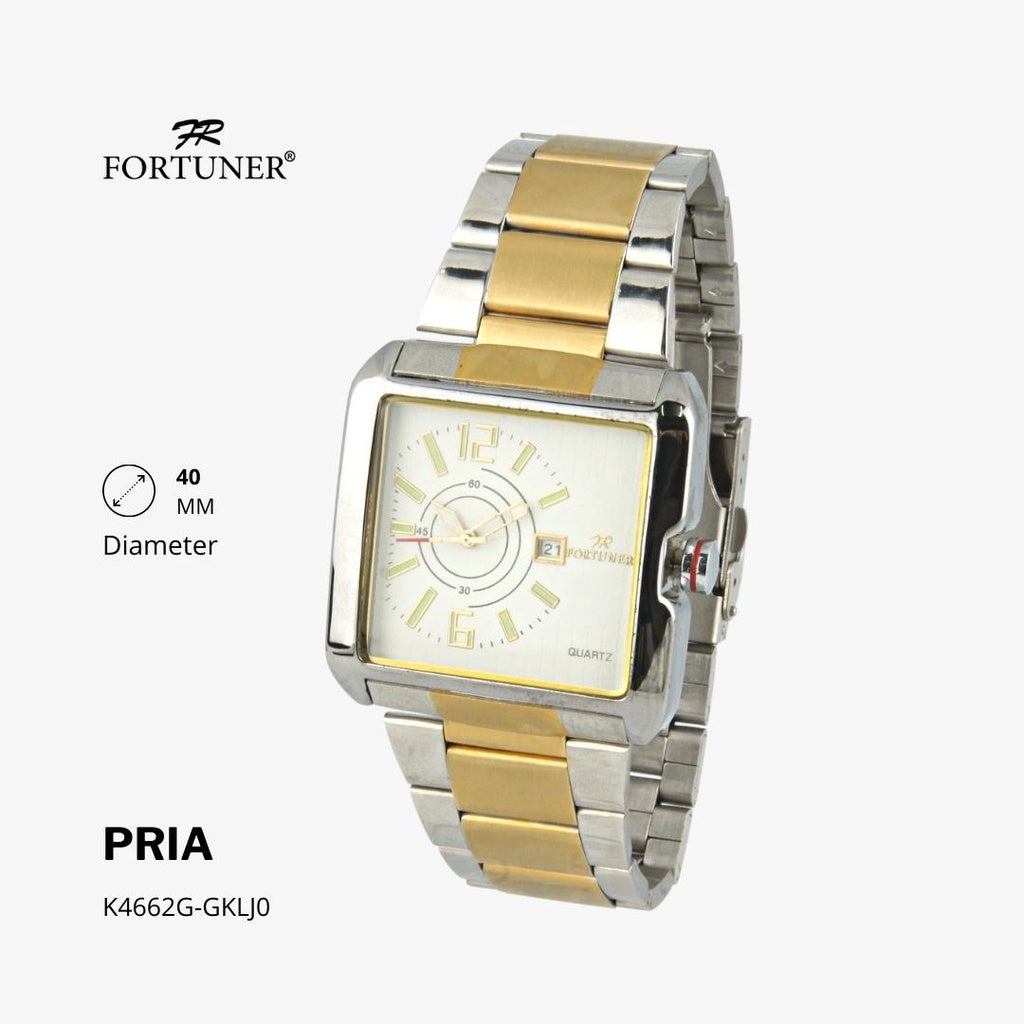 Fortuner Jam Tangan Analog Pria Water Resistant Horst