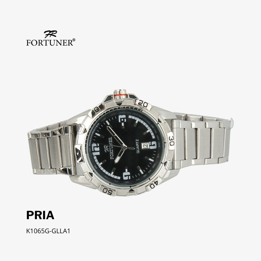 Fortuner Jam Tangan Analog Pria Water Resistant Rantai William