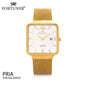 Fortuner Jam Tangan Analog Pria Gold Water Resistant Barret