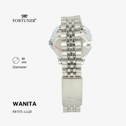 Fortuner Jam Tangan Wanita Analog Water Resist Rantai Ximena