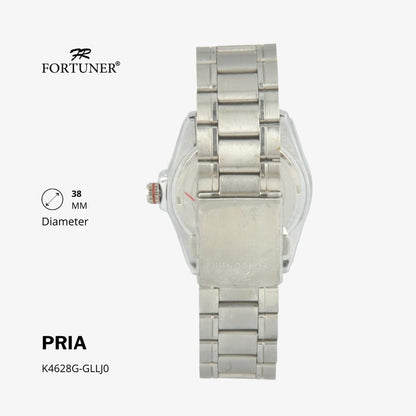 Fortuner Jam Tangan Analog Pria Water Resistant Rantai Iago