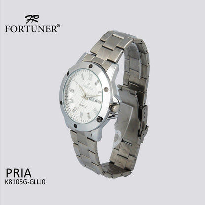 Fortuner Jam Tangan Pria Analog Water Resist Stainless Burlie