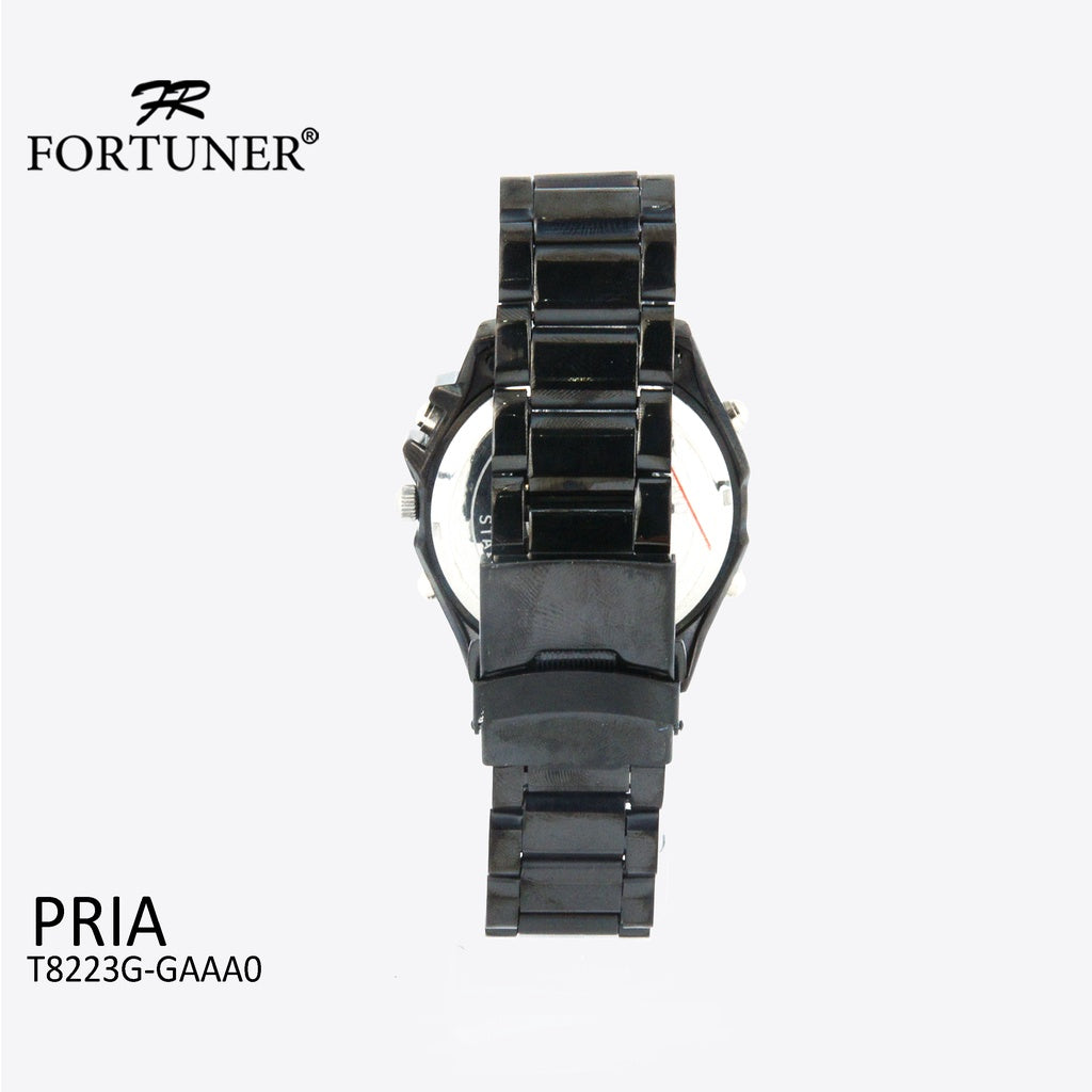 Fortuner Jam Tangan Analog LED Pria Water Resistant Frankie