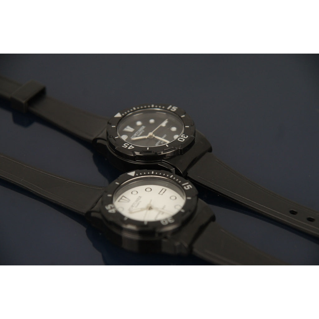 Fortuner Jam Tangan Analog Pria-Wanita Water Resistant Rubber Waldena