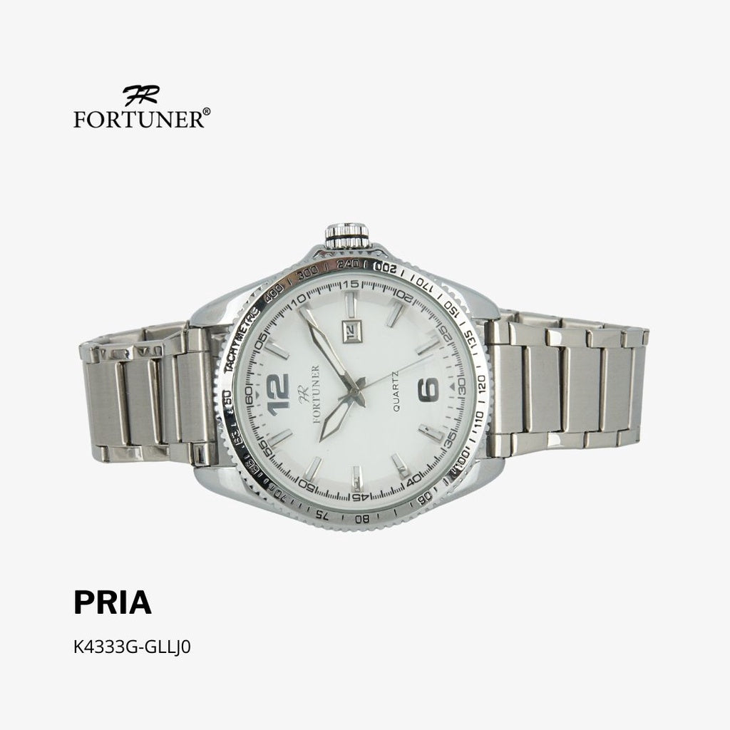 Fortuner Jam Tangan Analog Pria Water Resistant Rantai Wynnsfield