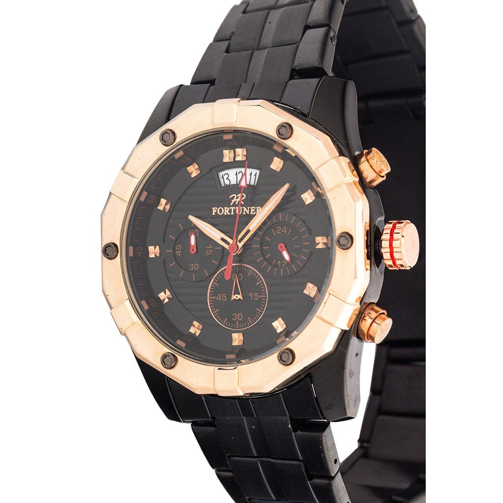 Fortuner Jam Tangan Analog Pria Chrono Water Resistant Aldred