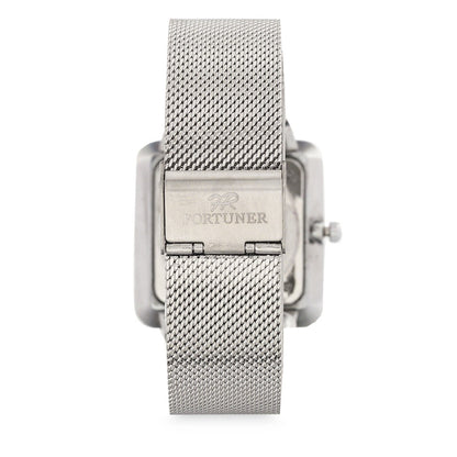 Fortuner Jam Tangan Analog Pria Silver Water Resistant Benjamin