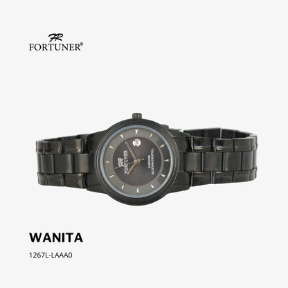 Fortuner Jam Tangan Wanita Analog Water Resist Superior All Stainless Tzelya