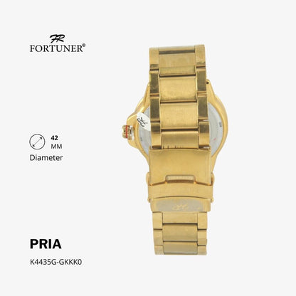 Fortuner Jam Tangan Analog Pria Water Resistant Hewlett