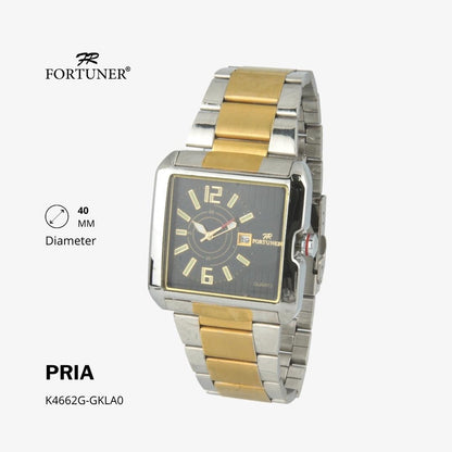 Fortuner Jam Tangan Analog Pria Water Resistant Horst