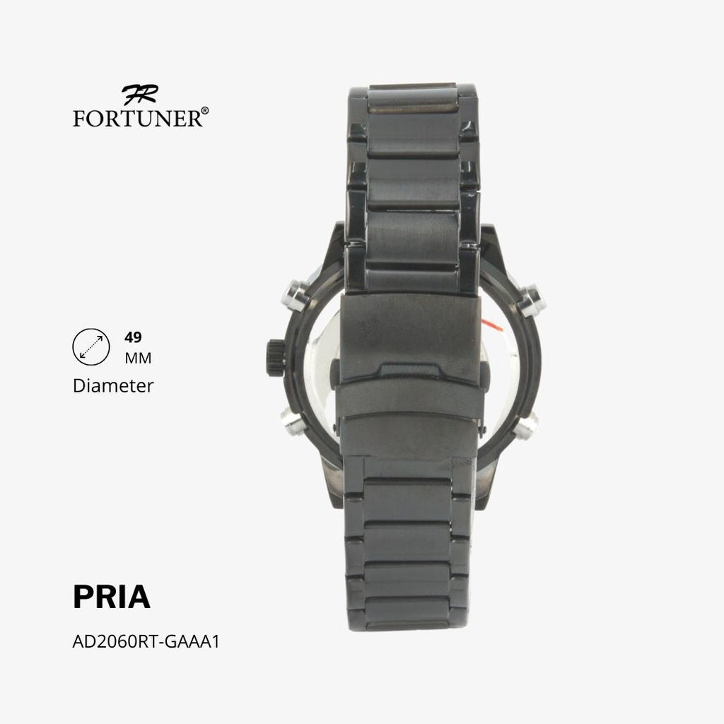 Fortuner Jam Tangan Analog Pria Water Resistant Halsey