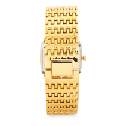 Fortuner Jam Tangan Analog Wanita Gold Water Resist Brielle