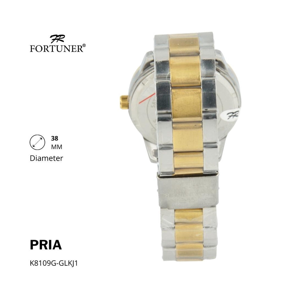 Fortuner Jam Tangan Analog Pria Water Resistant Rantai Dilbert