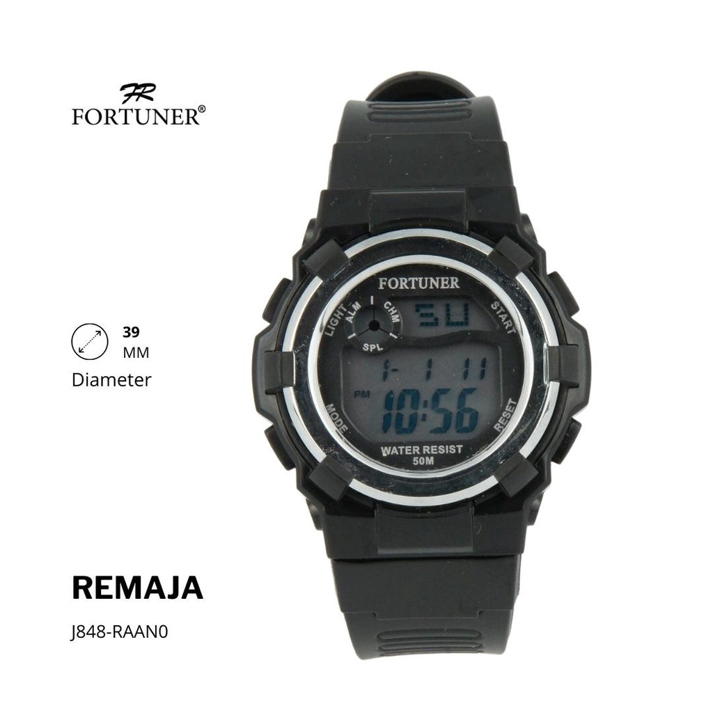 Fortuner Jam Tangan Remaja Digital Water Resist Fortney