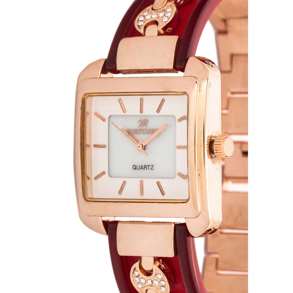 Fortuner Jam Tangan Analog Wanita Rosegold Water Resist Callie