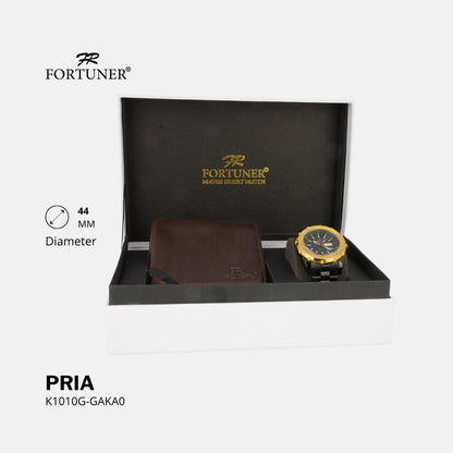 Fortuner Jam Tangan Analog Pria Water Resistant Fritzie