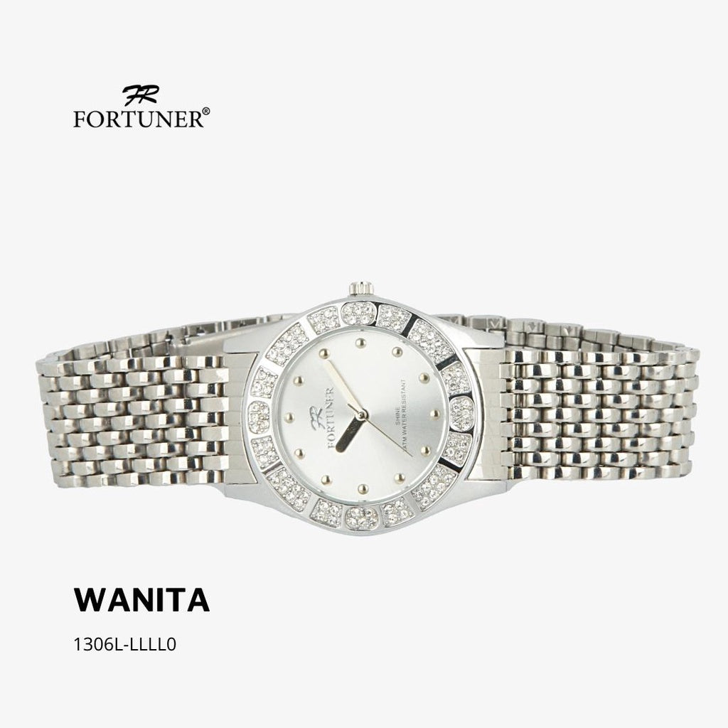 Fortuner Jam Tangan Analog Wanita Water Resistant Rantai Yolaiza