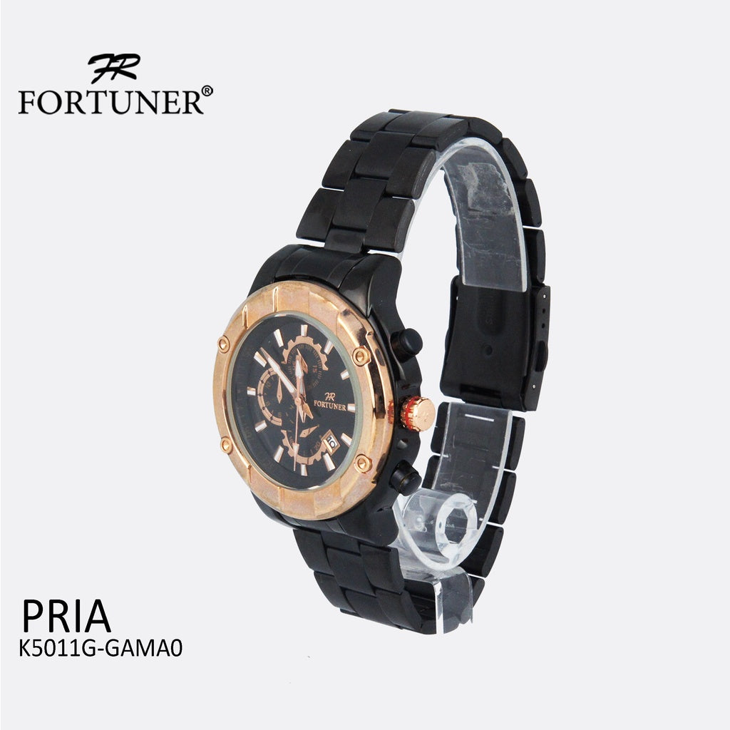 Fortuner Jam Tangan Analog Pria Chrono Off Water Resistant Dennys