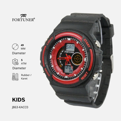 Fortuner Jam Tangan Anak Analog-Digital Water Resist Narciso