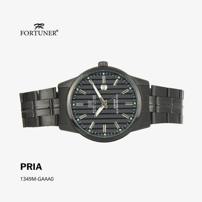 Fortuner Jam Tangan Pria Analog Water Resist Superior All Stainless Thackery