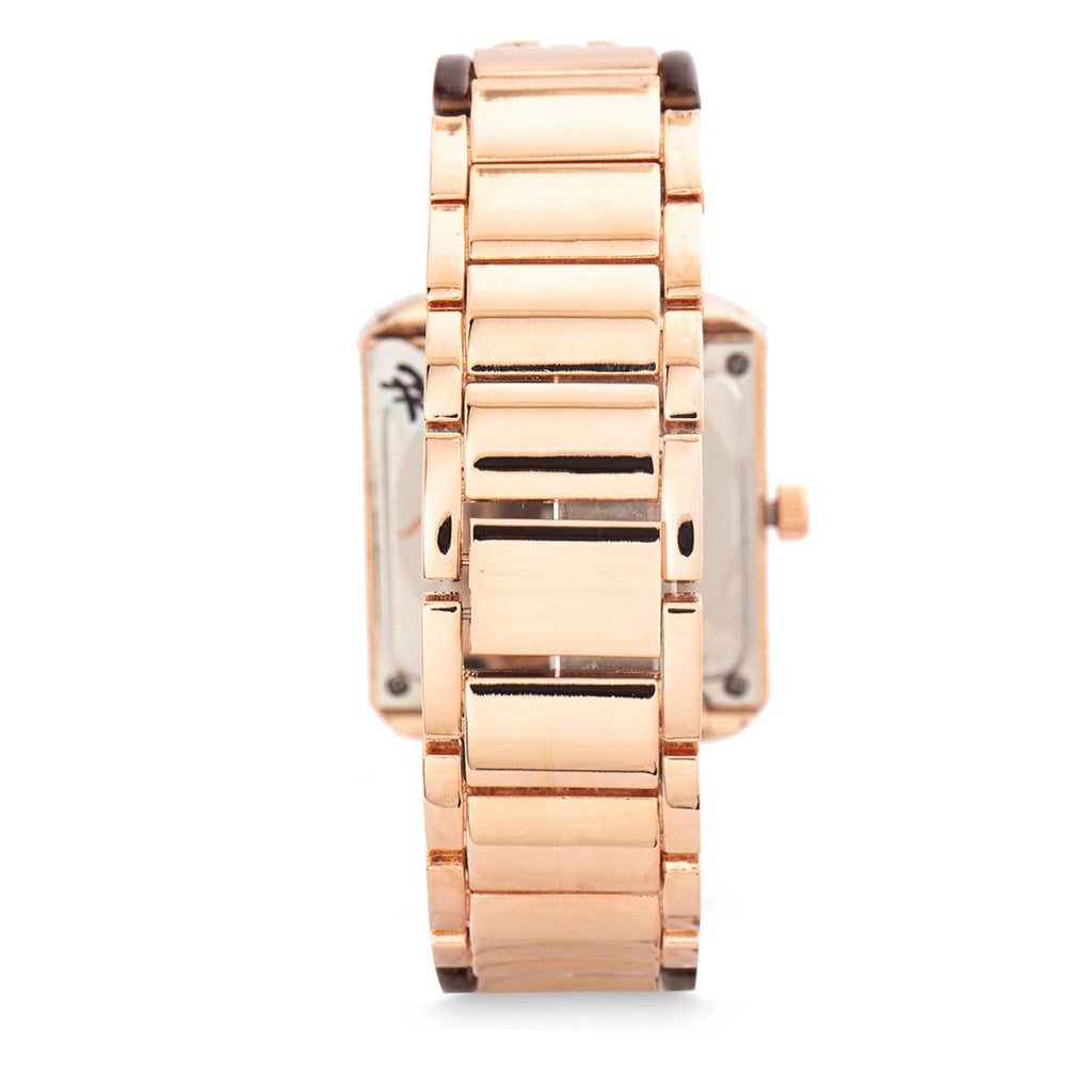 Fortuner Jam Tangan Analog Wanita Rosegold Water Resist Brea