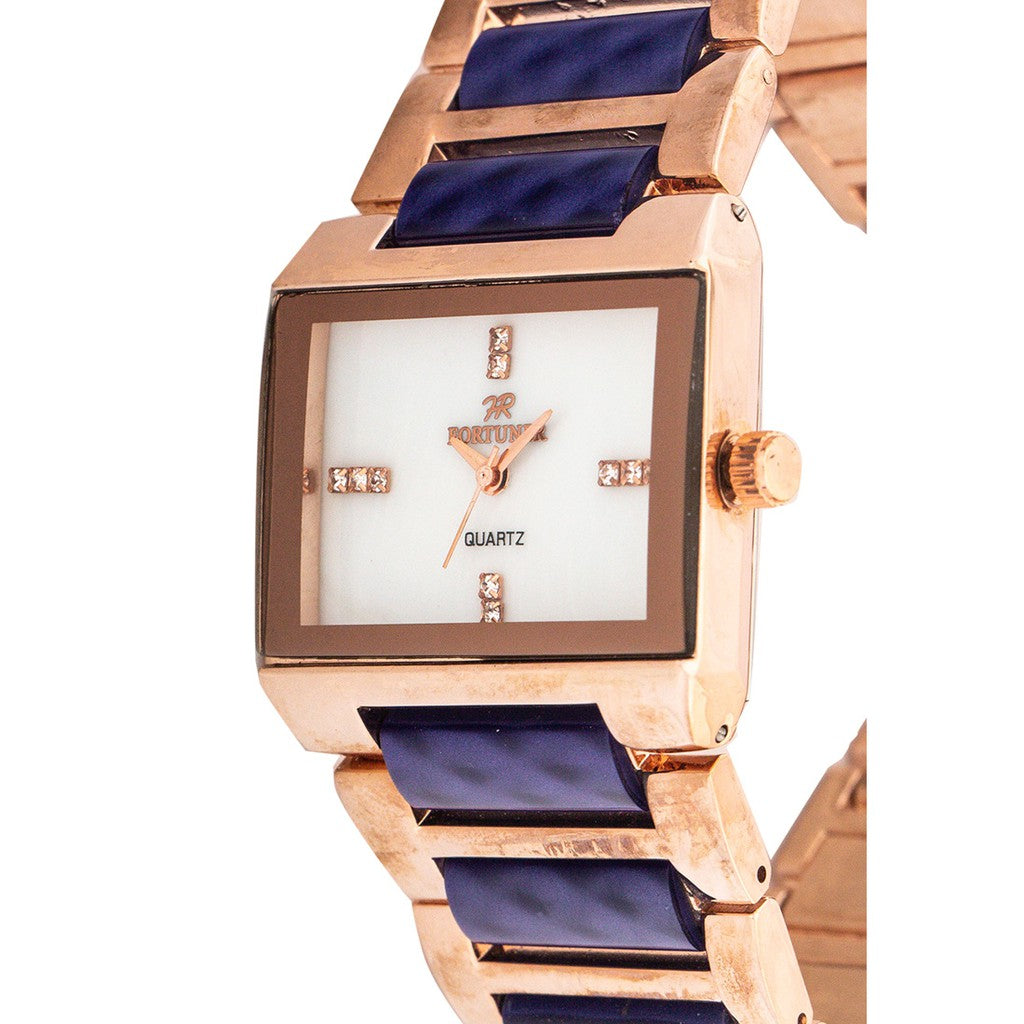 Fortuner Jam Tangan Analog Wanita Rosegold Water Resist Charlotte