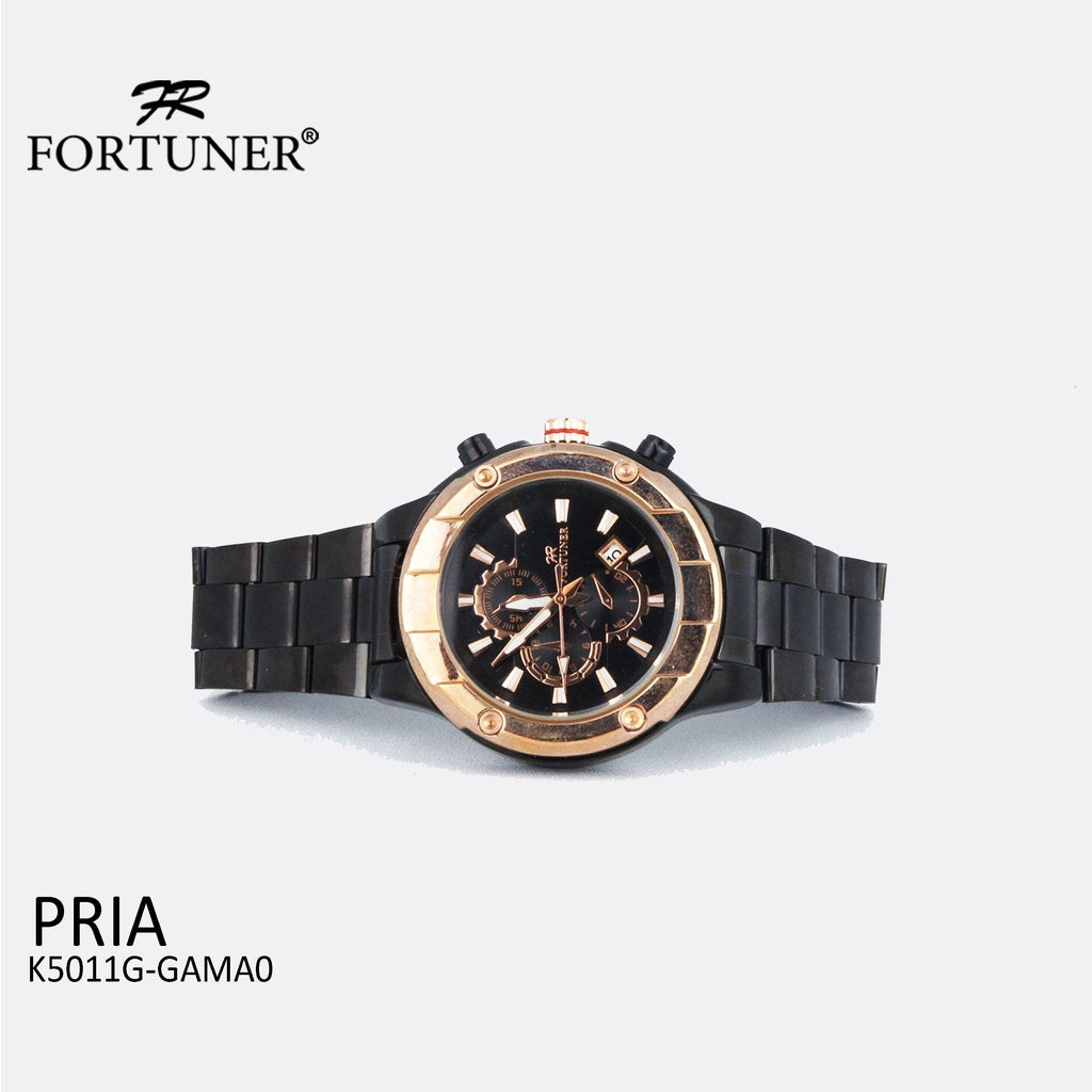 Fortuner Jam Tangan Analog Pria Chrono Off Water Resistant Dennys