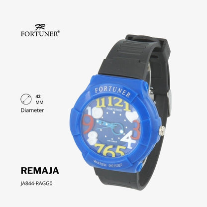 Fortuner Jam Tangan Remaja Analog Water Resist Rubber Aelius