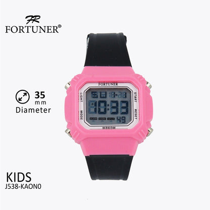 Fortuner Jam Tangan Anak Digital Water Resist Rubber Aloha